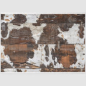 Cowgirl Rustic Western Country Wood Decoupage Seidenpapier (Vorderseite)