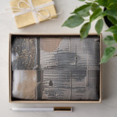 Cowgirl Rustikaler Western Chic Animal Decoupage Seidenpapier (Geschenk)