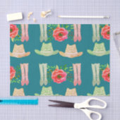 Cowgirl Seidenpapier (Handwerk)