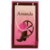 Cowgirl SGB Kleine Geschenktüte (Vorderseite)