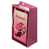 Cowgirl SGB Kleine Geschenktüte (Vorderseite Schrägansicht)