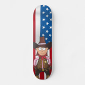 Cowgirl Skateboard (Vorderseite)