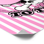 Cowgirl Skull Poster (Ecke)