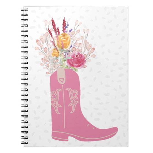 Cowgirl Southern Chic Journal Notizblock (Vorderseite)