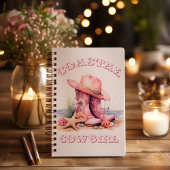 Cowgirl Spiral Notebook Notizblock