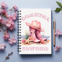 Cowgirl Spiral Notebook