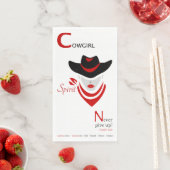 Cowgirl Spirit Paper Handtücher Serviette (Beispiel)