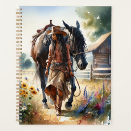 Cowgirl Spirit Western Planner Planer