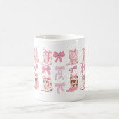 Cowgirl Stiefel und Bows Coquette Tasse Ästhetik (Mittel)