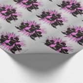 Cowgirl Stiefel und Hats Wrapping Paper Geschenkpapier (Ecke)