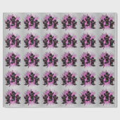 Cowgirl Stiefel und Hats Wrapping Paper Geschenkpapier (Flach)