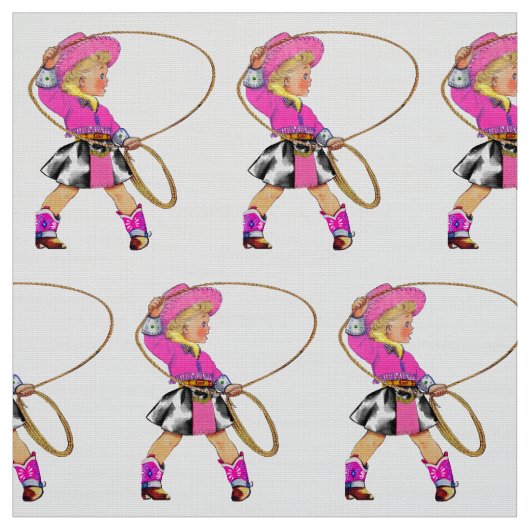 Cowgirl Stoff (Muster)