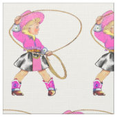 Cowgirl Stoff (Nahaufnahme)