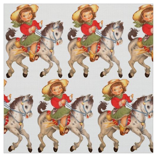 Cowgirl Stoff (Muster)