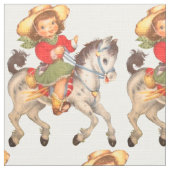 Cowgirl Stoff (Nahaufnahme)