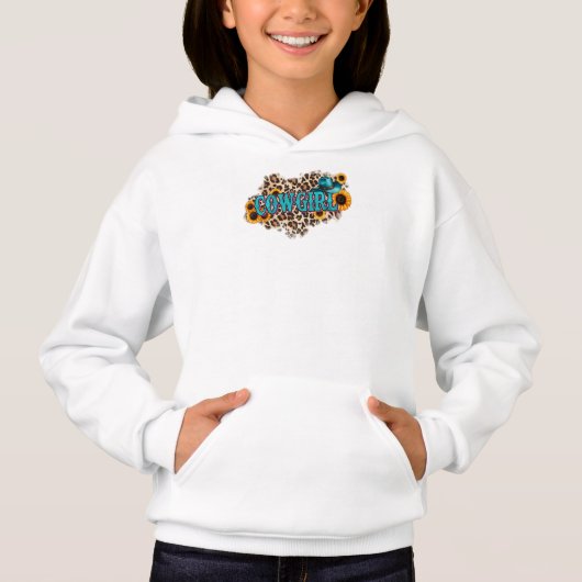 Cowgirl Sunflower Hoodie (Vorderseite)