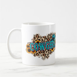 Cowgirl Sunflower Personalisiert Kaffeetasse