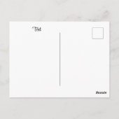 Cowgirl Sunset Horseback Ride Postcard Postkarte (Rückseite)