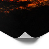 Cowgirl Sunset Horseback Ride Poster (Ecke)