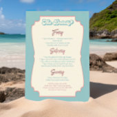 Cowgirl Surfboard Junggeselinnen-Abschied an der K Einladung