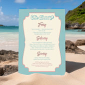 Cowgirl Surfboard Junggeselinnen-Abschied an der K Einladung