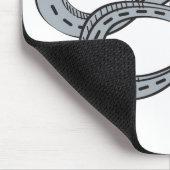 CowGirl-Süsse Mousepad (Ecke)