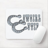 CowGirl-Süsse Mousepad (Mit Mouse)