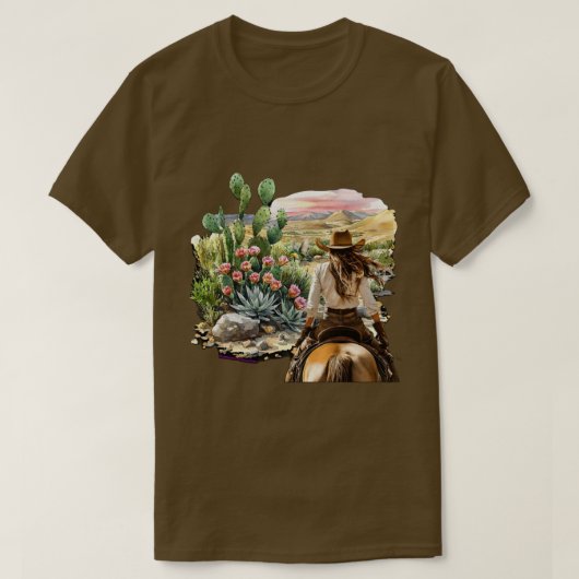 Cowgirl T-Shirt (Design vorne)