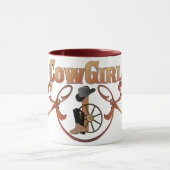Cowgirl TASSE Schale (Zentrum)