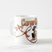 Cowgirl TASSE Schale (Vorderseite Links)