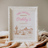 Cowgirl Time Kapselunterschrift | Party des Wester