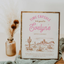 Cowgirl Time Kapselunterschrift | Party des Wester