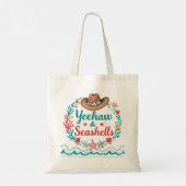 Cowgirl Tote Bag Tragetasche (Rückseite)