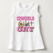 "Cowgirl"-Trägerloses Kleid