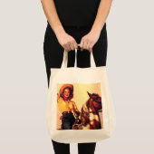 Cowgirl Tragetasche (Vorderseite (Produkt))