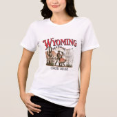 Cowgirl Tri-Blend Shirt (Vorderseite)