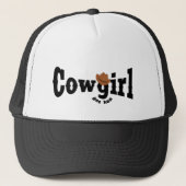 Cowgirl Truckerkappe (Vorderseite)