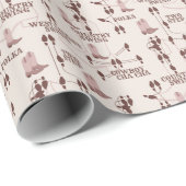 Cowgirl Two Step Geschenkpapier (Rolleneckpunkt)