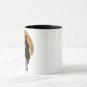 Cowgirl und Cowboy Tasse (Zentrum)