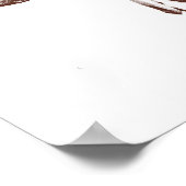 Cowgirl und Pferd der 40er Jahre Poster (Ecke)