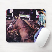 Cowgirl und Pferd Mousepad (Mit Mouse)