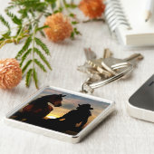 Cowgirl und Schlüsselanhänger (Seite)