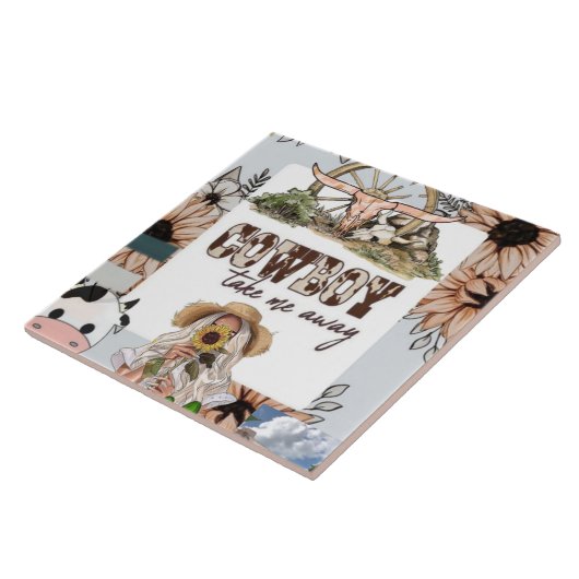 COWGIRL UNTERSETZER (Seite)