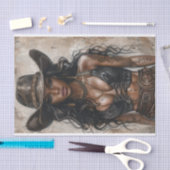 Cowgirl Vibes26 Seidenpapier (Handwerk)