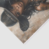 Cowgirl Vibes2 Seidenpapier (Ausschnitt)