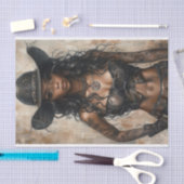 Cowgirl Vibes2 Seidenpapier (Handwerk)