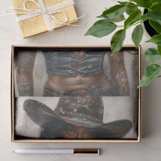 Cowgirl Vibes 23 Seidenpapier (Geschenk)