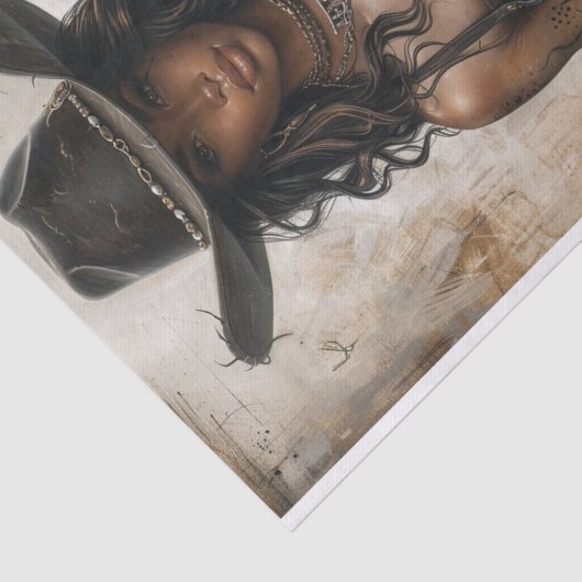 Cowgirl Vibes 24 Seidenpapier (Ausschnitt)