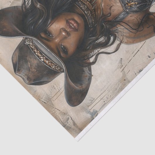 Cowgirl Vibes 25 Seidenpapier (Ausschnitt)