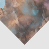 Cowgirl Wasserfall Seidenpapier (Ausschnitt)